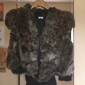 Rabbit Fur Vest